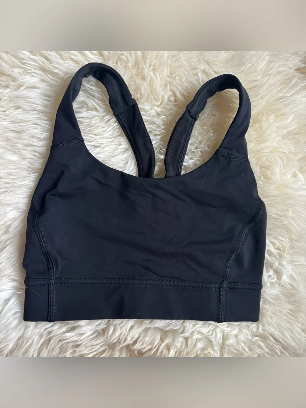 Lululemon Black Racerback Sports Bra
